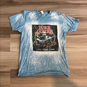 Blue Graphic Luke Combs T-Shirt